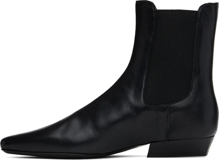 Staud Black Wally Chelsea Boots - Image 3