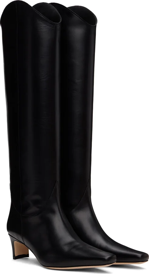 Staud Black Wally Tall Boots - Image 4