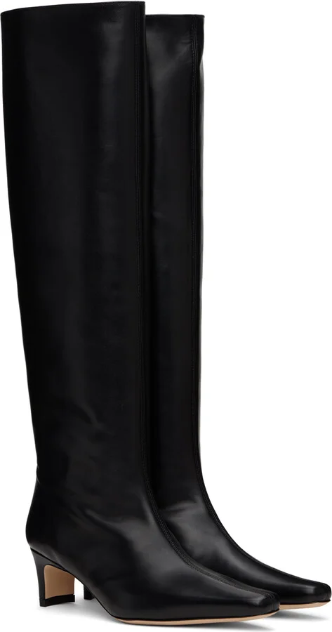 Staud Black Wally Tall Boots - Image 4