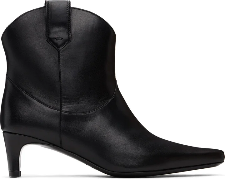 Staud Black Western Wally Boots