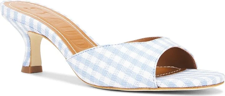 Staud Brigitte Mule in Blue - Image 2