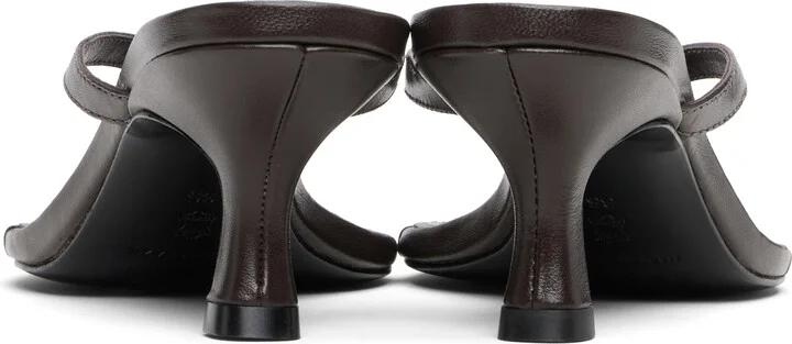 Staud Brown Freja Kitten Heeled Sandals - Image 2