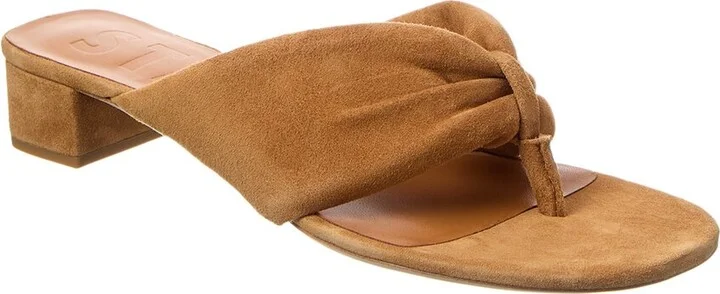 STAUD Dahlia Suede Sandal