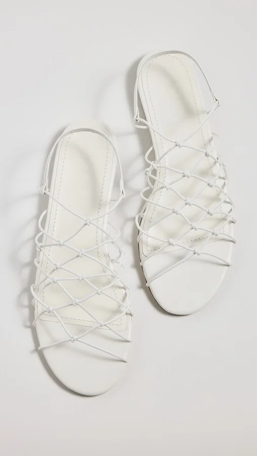 STAUD Gio Knot Sandals - Image 4
