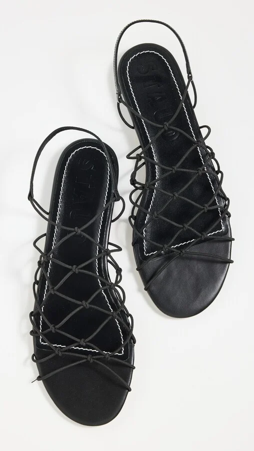 STAUD Gio Knot Sandals - Image 4