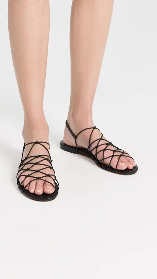 STAUD Gio Knot Sandals - Image 5