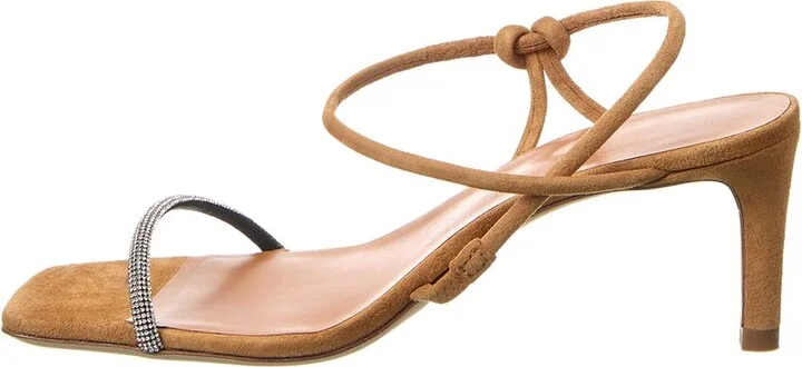 Staud Laurel Crystal Suede Sandal - Image 2
