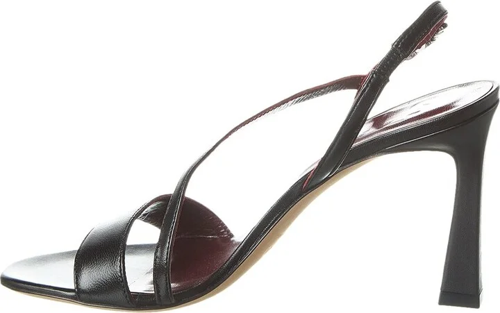 Staud Nadja Leather Slingback Sandal - Image 2