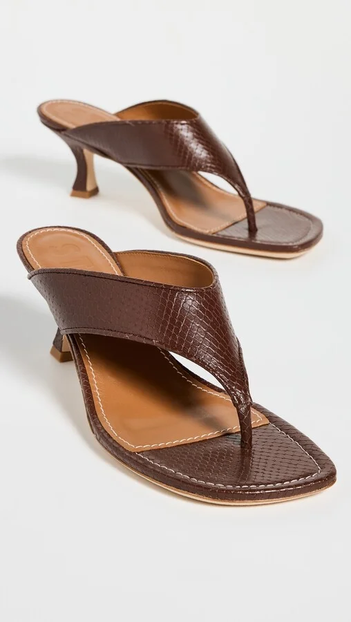 STAUD Natalia Thong Sandals - Image 3