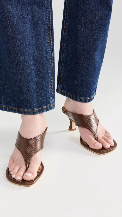 STAUD Natalia Thong Sandals - Image 5
