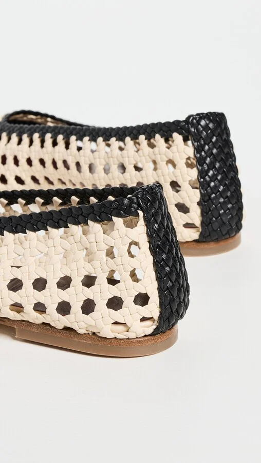 STAUD Nell Crochet Ballerina Flats - Image 2