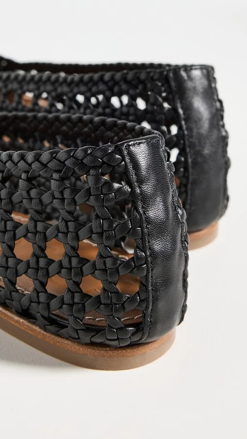 STAUD Nell Crochet Ballerina Flats - Image 3