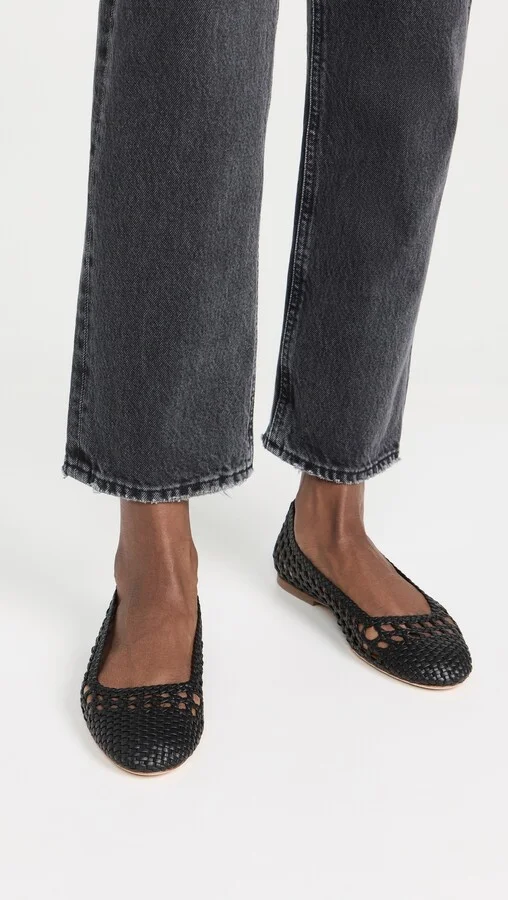 STAUD Nell Crochet Ballerina Flats - Image 5