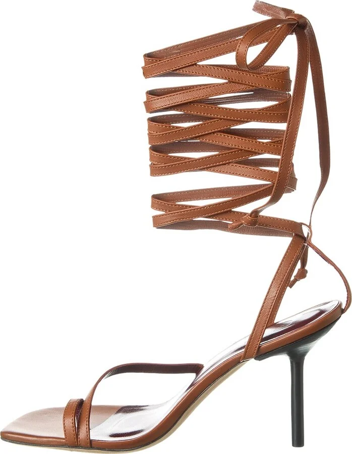 Staud Nicola Leather Gladiator Sandal - Image 2