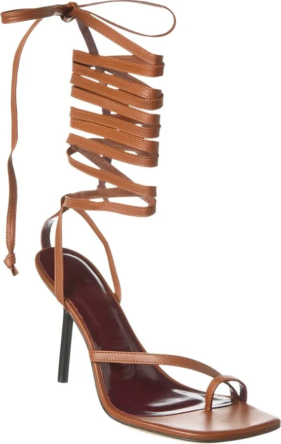 Staud Nicola Leather Gladiator Sandal