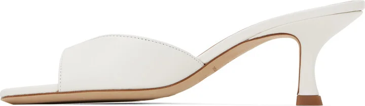 Staud Off-White Brigitte Mules - Image 3