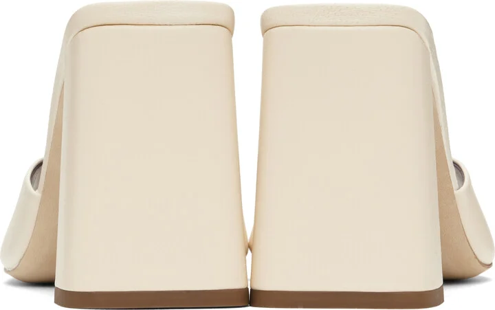 Staud Off-White Sloane Heeled Sandals - Image 2