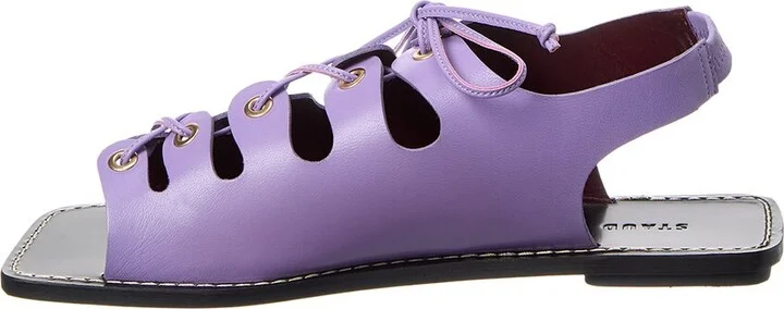 Staud Quinn Leather Sandal - Image 2