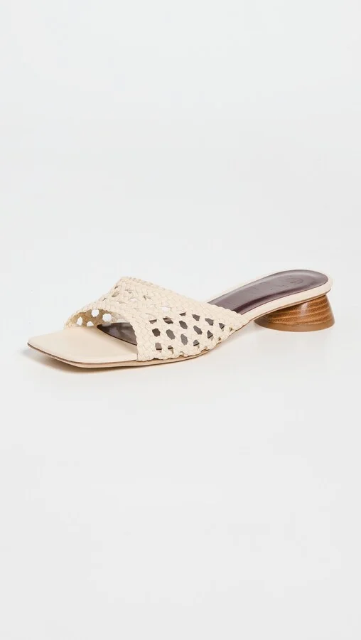 STAUD Simone Crochet Heels - Image 3