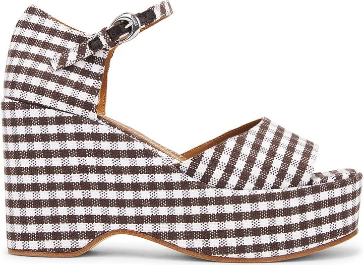 Staud Stella Platform Sandal in Brown