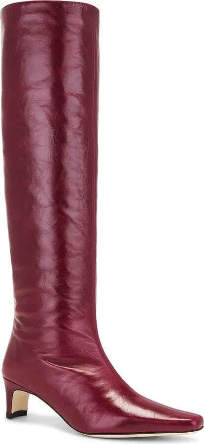 Staud Wally Boot in Wine - Image 2