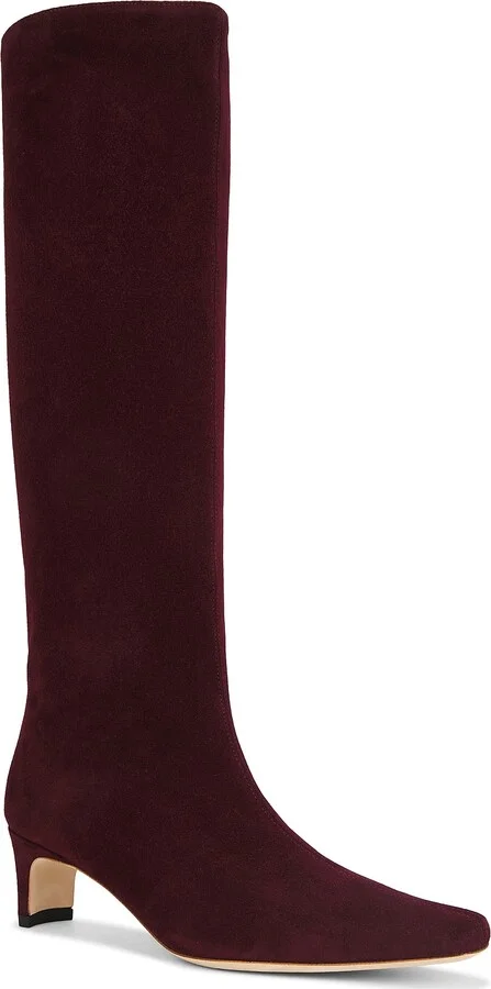 Staud Wally Boot in Wine - Image 2