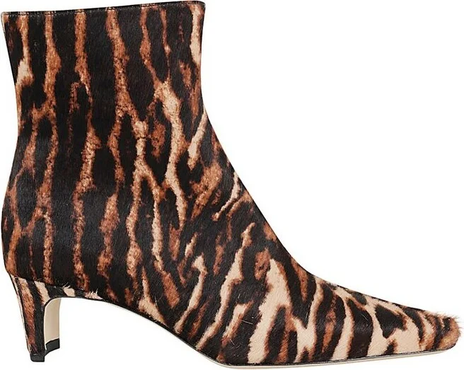 Staud Wally Leopard Printed Boots
