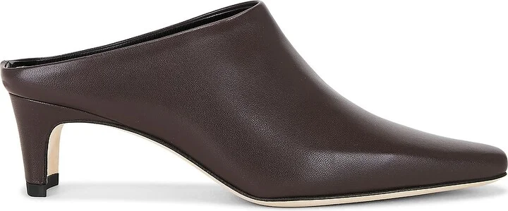 Staud Wally Mule in Chocolate