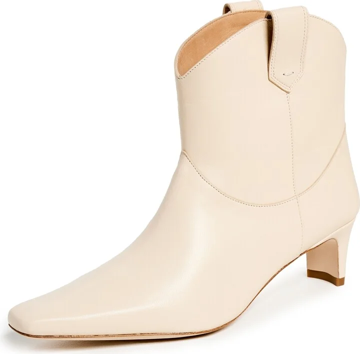 STAUD Western Wally Ankle Boots
