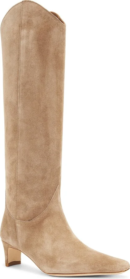 Staud Western Wally Boot in Tan - Image 2