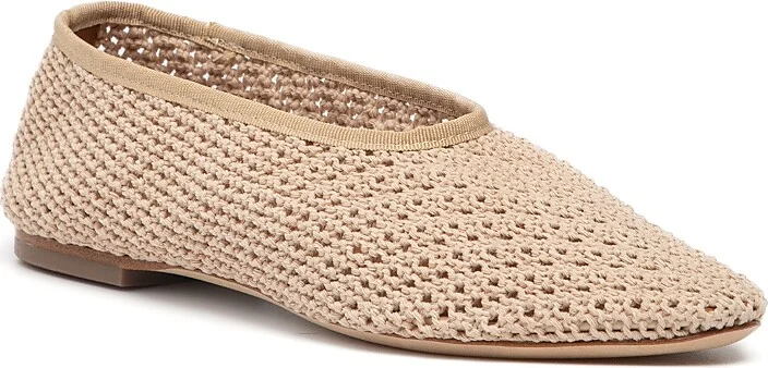 Staud Women's Alba Crochet Ballet Flats