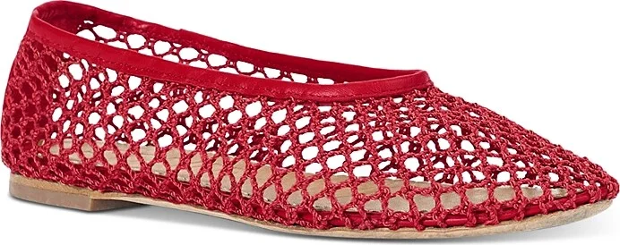 Staud Women's Alba Net Ballet Flats