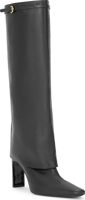 Staud Women's Wally Foldover Cuff High Heel Boots