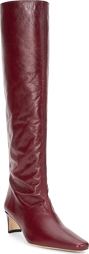 Staud Women's Wally Mid Heel Knee High Boots