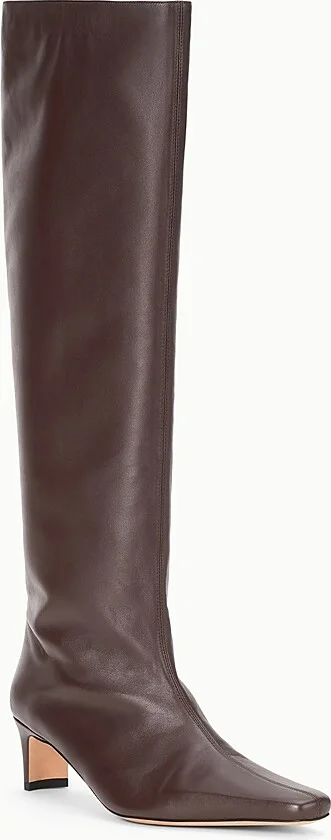 Staud Women's Wally Mid Heel Knee High Boots