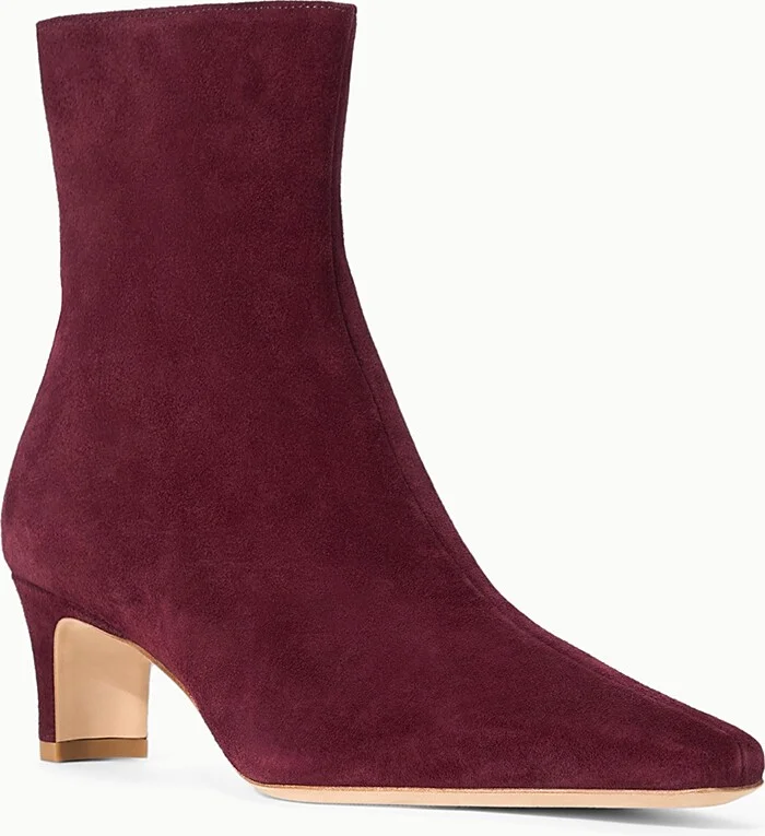 Staud Women's Wally Square Toe Ankle Boots