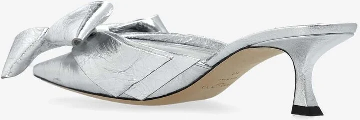 Staz 50 Metallic Leather Mules - Image 2