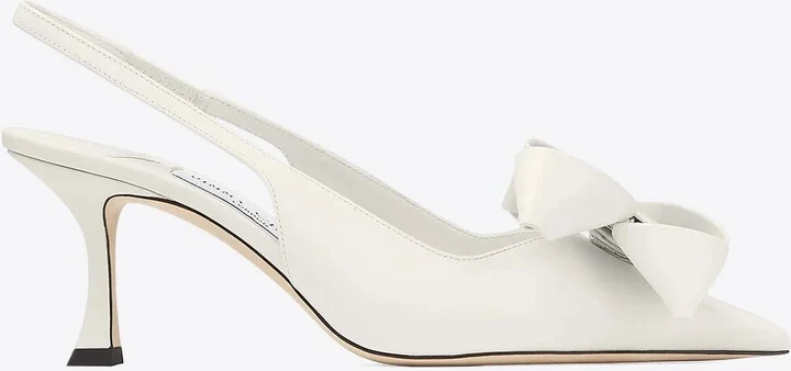 Staz 70 Oversized Bow Slingback Pumps