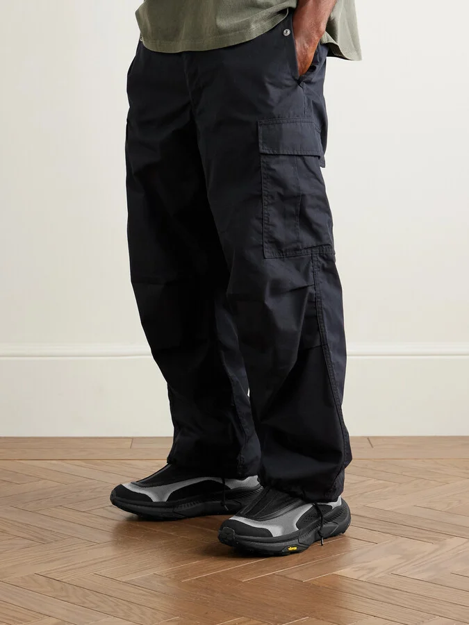 Stealth/Tech Project Transport Suede and Leather-Trimmed Ripstop Sneakers - Image 2