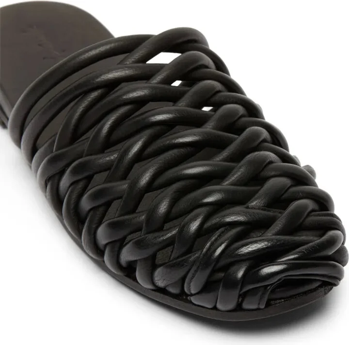 Steccoblocco woven leather mules - Image 4