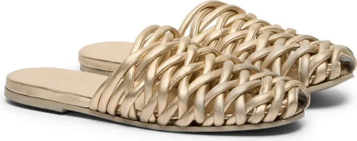 Steccoblocco woven leather mules - Image 2