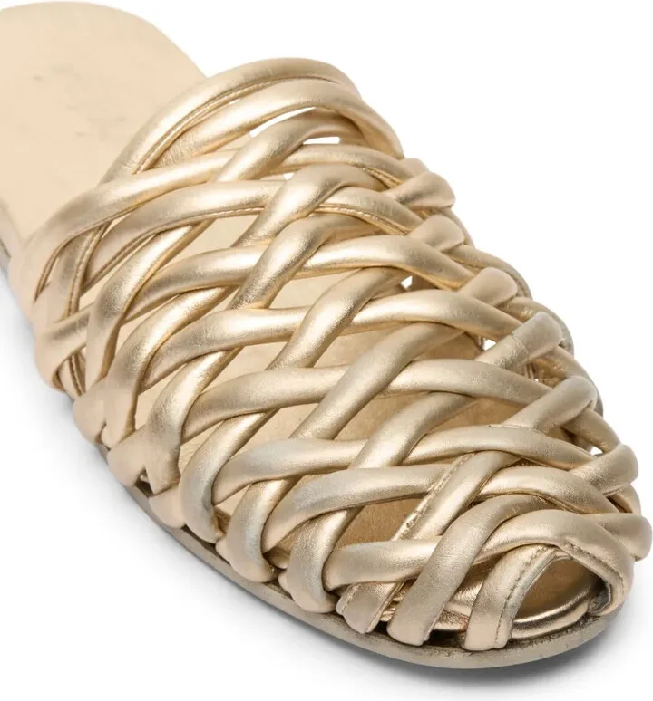 Steccoblocco woven leather mules - Image 4