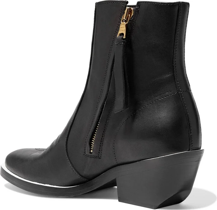 Steele leather ankle boots - Image 3