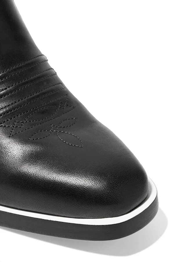 Steele leather ankle boots - Image 4