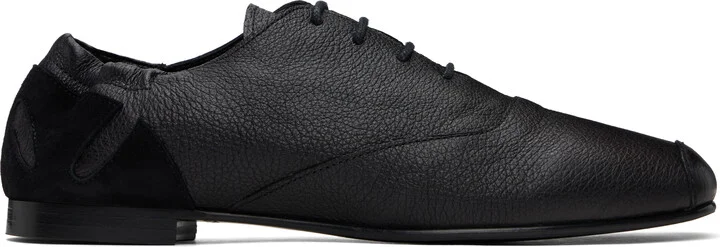 Stefan Cooke Black Slashed Dancer Oxfords