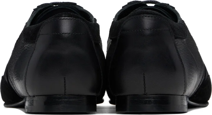 Stefan Cooke Black Slashed Hybrid Oxfords - Image 2