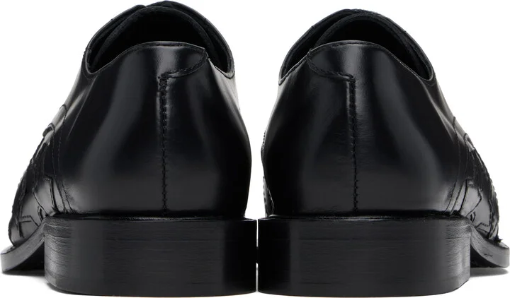 Stefan Cooke Black Star Square Toe Derbys - Image 2