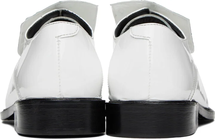 Stefan Cooke White Studded Shield Derbys - Image 2