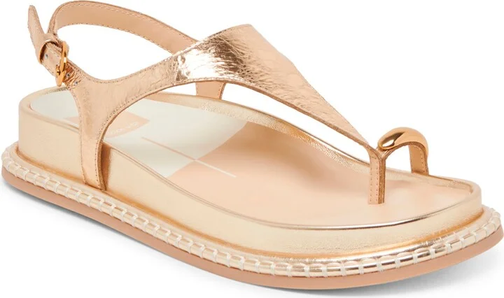 Gold Distressed Leather