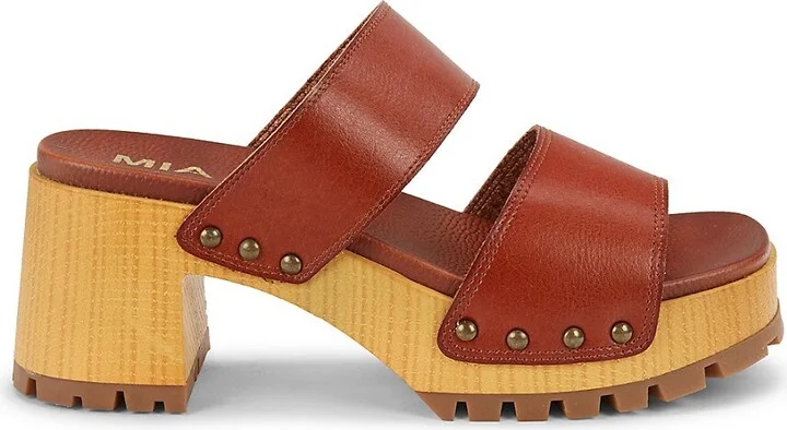 Stefani Dual-Strap Platform Sandals